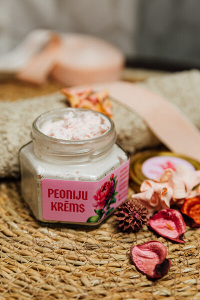 Peoniju ziedlapiņu krēms (Ķermeņa krēms)(150g)